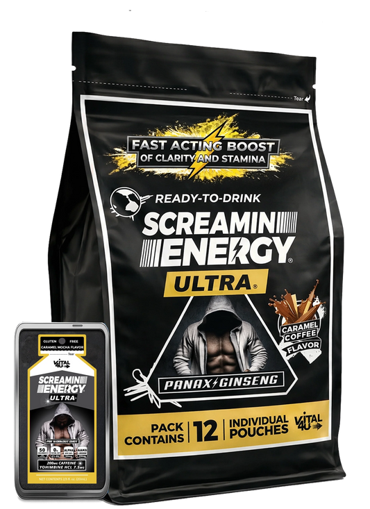Screamin Energy Ultra Caramel Coffee