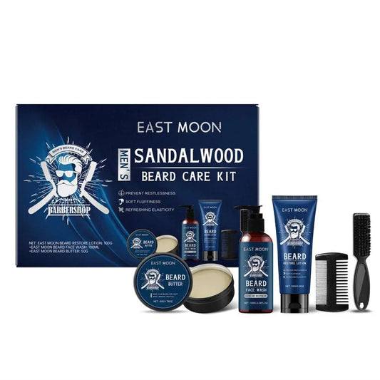 Men’s Sandalwood Beard Care Kit