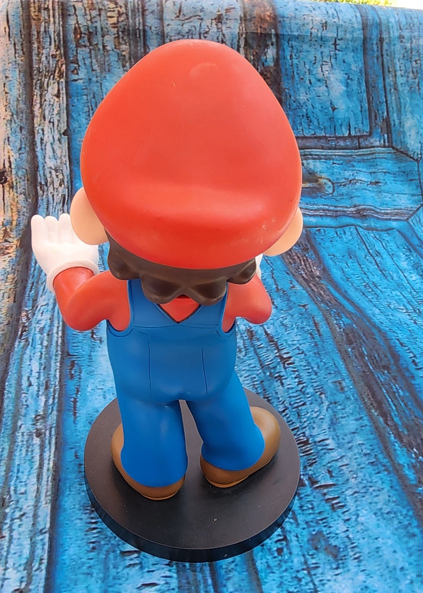 Mario Super Mario 12" Figure Statue NINTENDO DS HOLDER  2011.